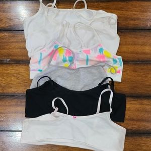 Lot of 7 Girls Bralettes